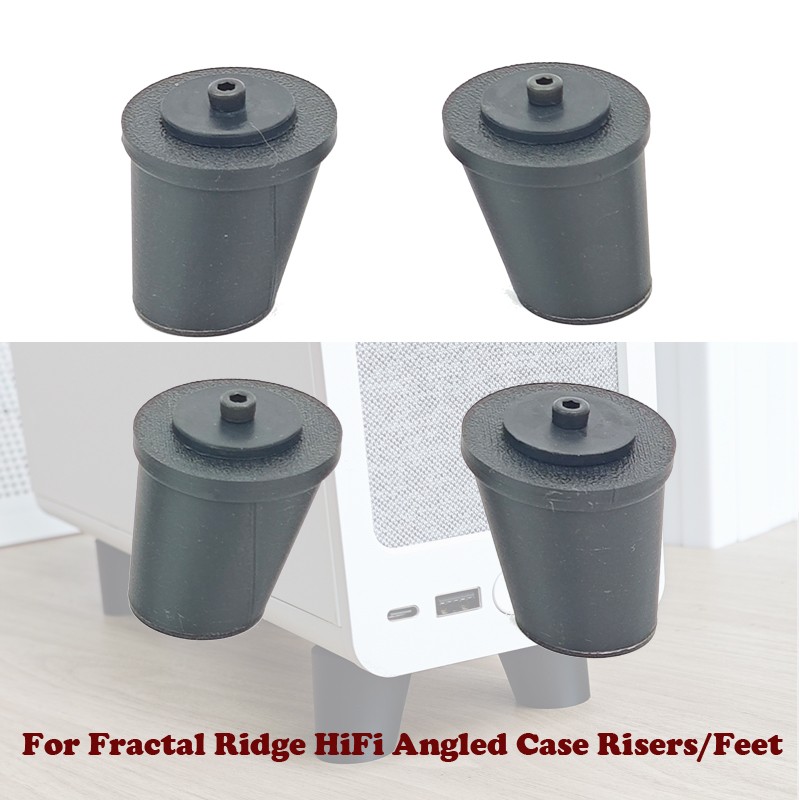 For Fractal Ridge HiFi Angled Case Risers/Feet(4sets)