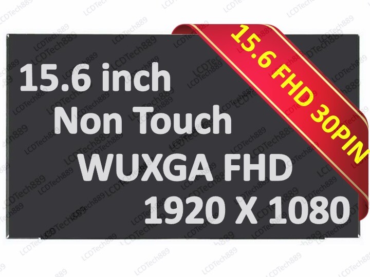 Tested 15.6″ LCD Screen Dell P/N KVVT5 0KVVT5 OKVVT5 LED FAST SHIP FHD 1920×1080