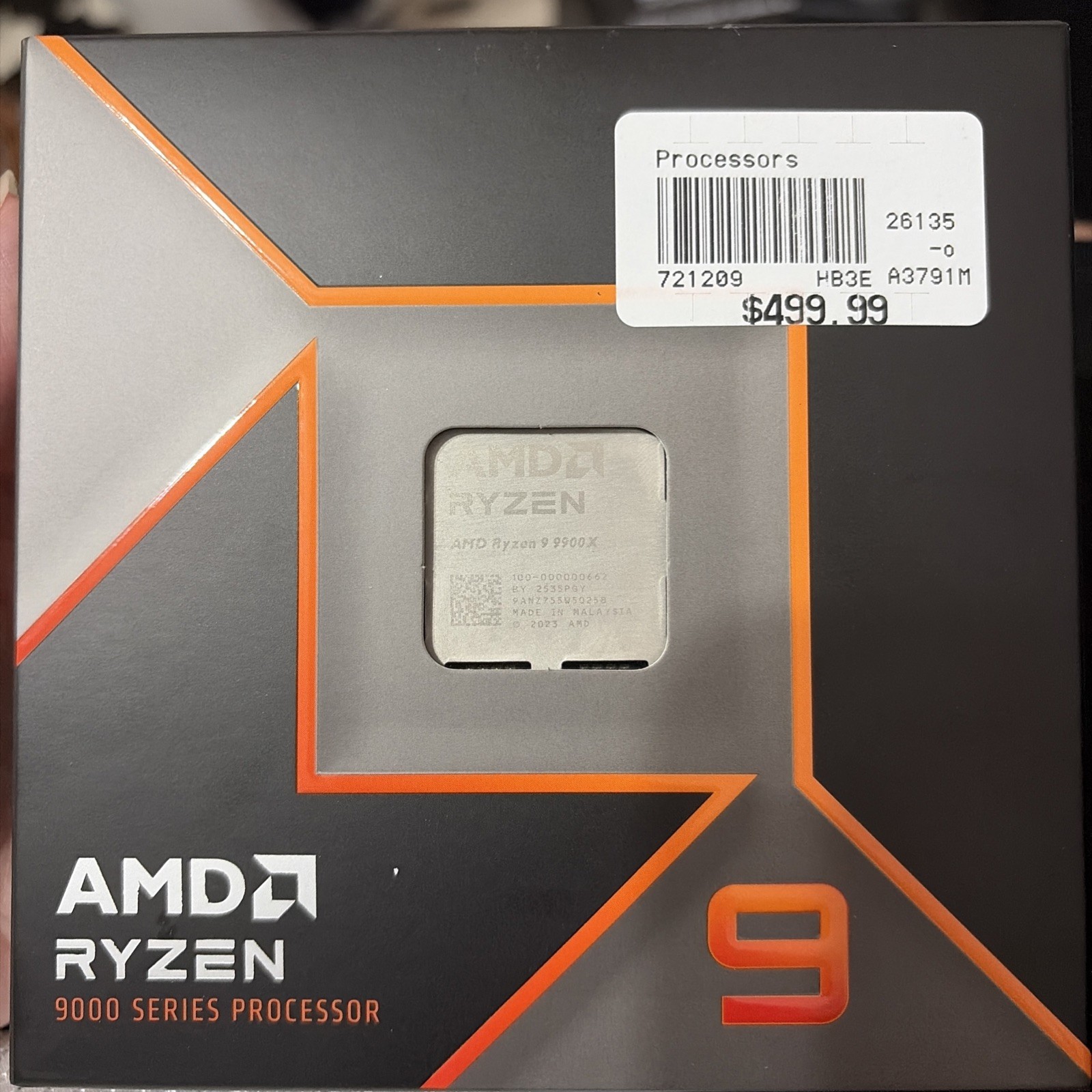 AMD 9900X 9000 Series Ryzen 9 Processor 4.4GHz 12-Core AM5
