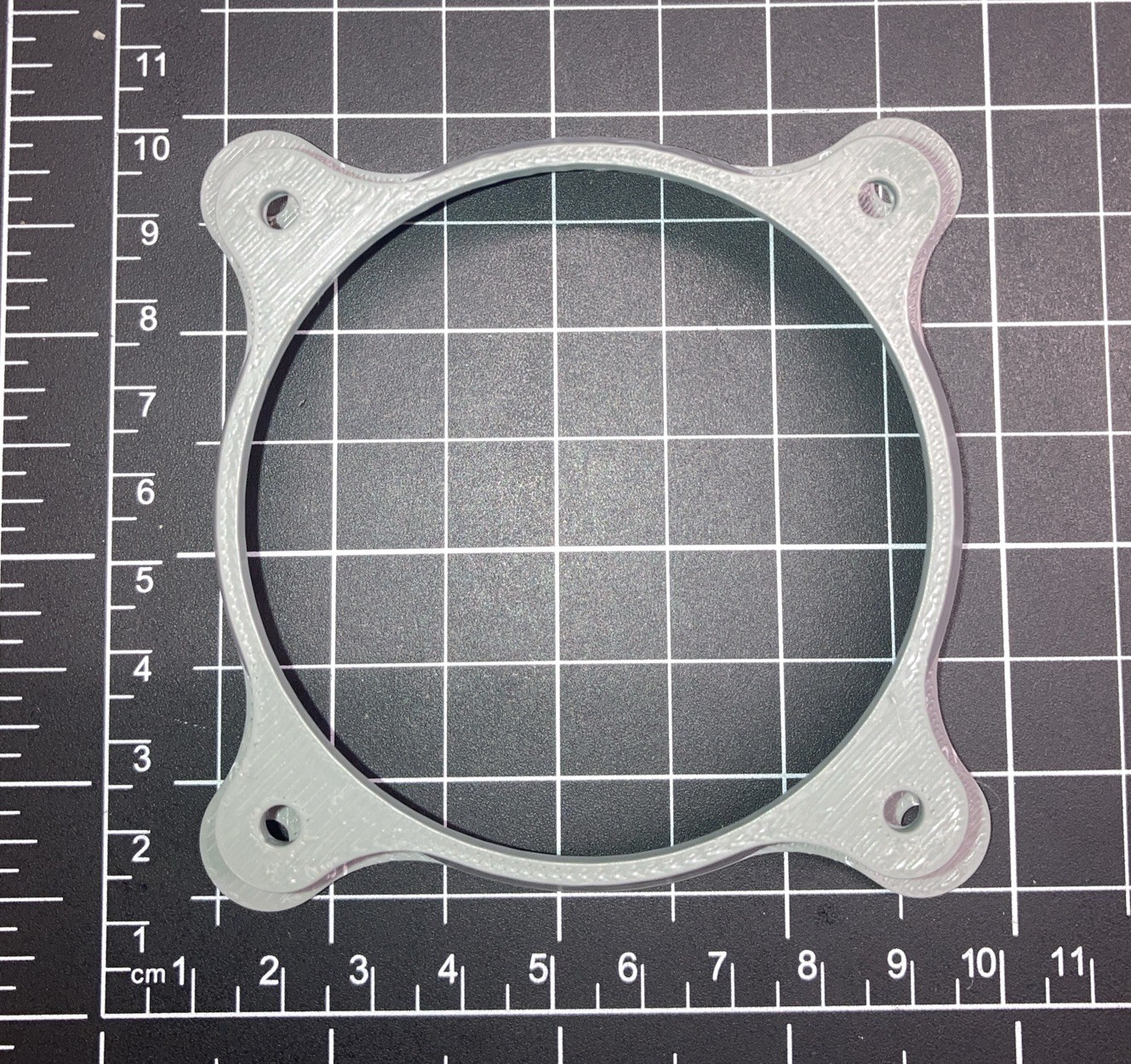 80mm to 70mm Fan Adapter Flow Converter PC Mod Custom Panel Hose Mount Flange