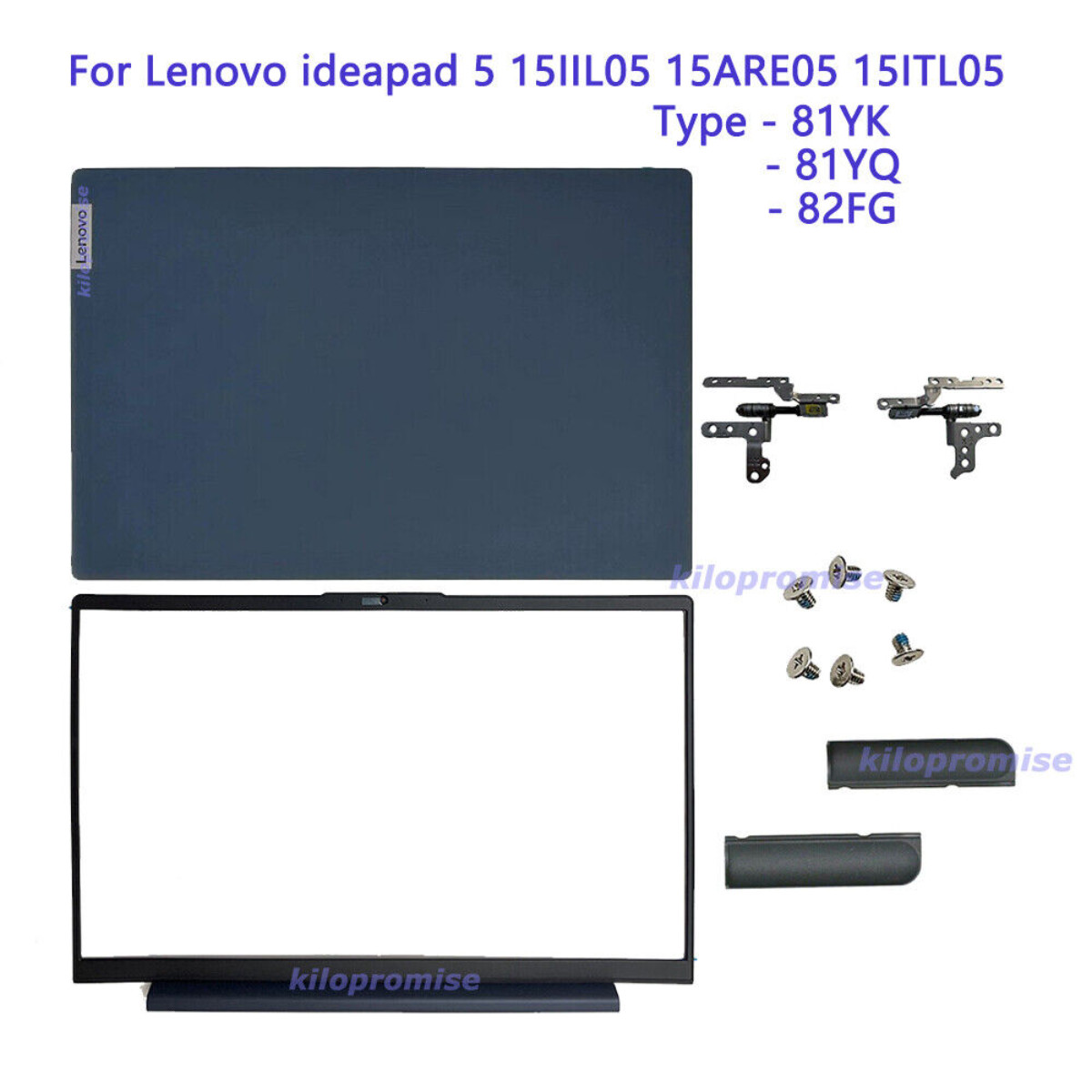LCD Back Cover Bezel Hinge Screw For Lenovo ideapad 5 15IIL05 15ARE05 15ITL05