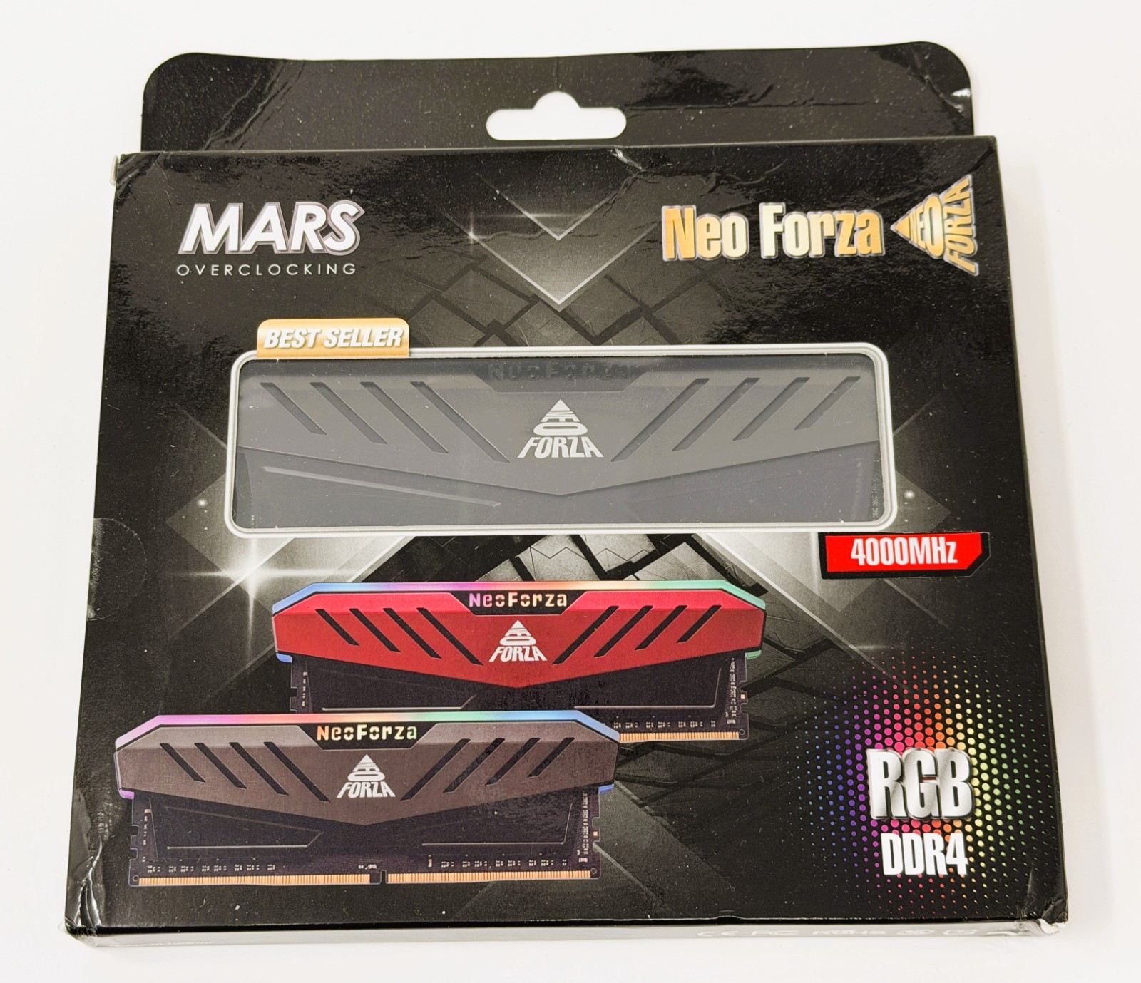Neo Forza MARS RGB 64GB (2x32GB) DDR4 4000MHz Desktop RAM Memory Kit New Sealed