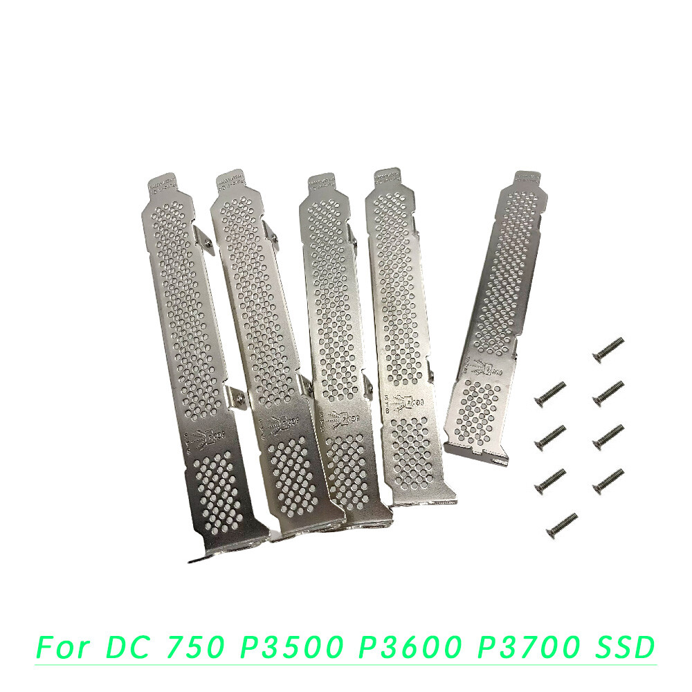 5pcs Full Height Bracket for Intel DC 750 P3500 P3600 P3700 SSD New
