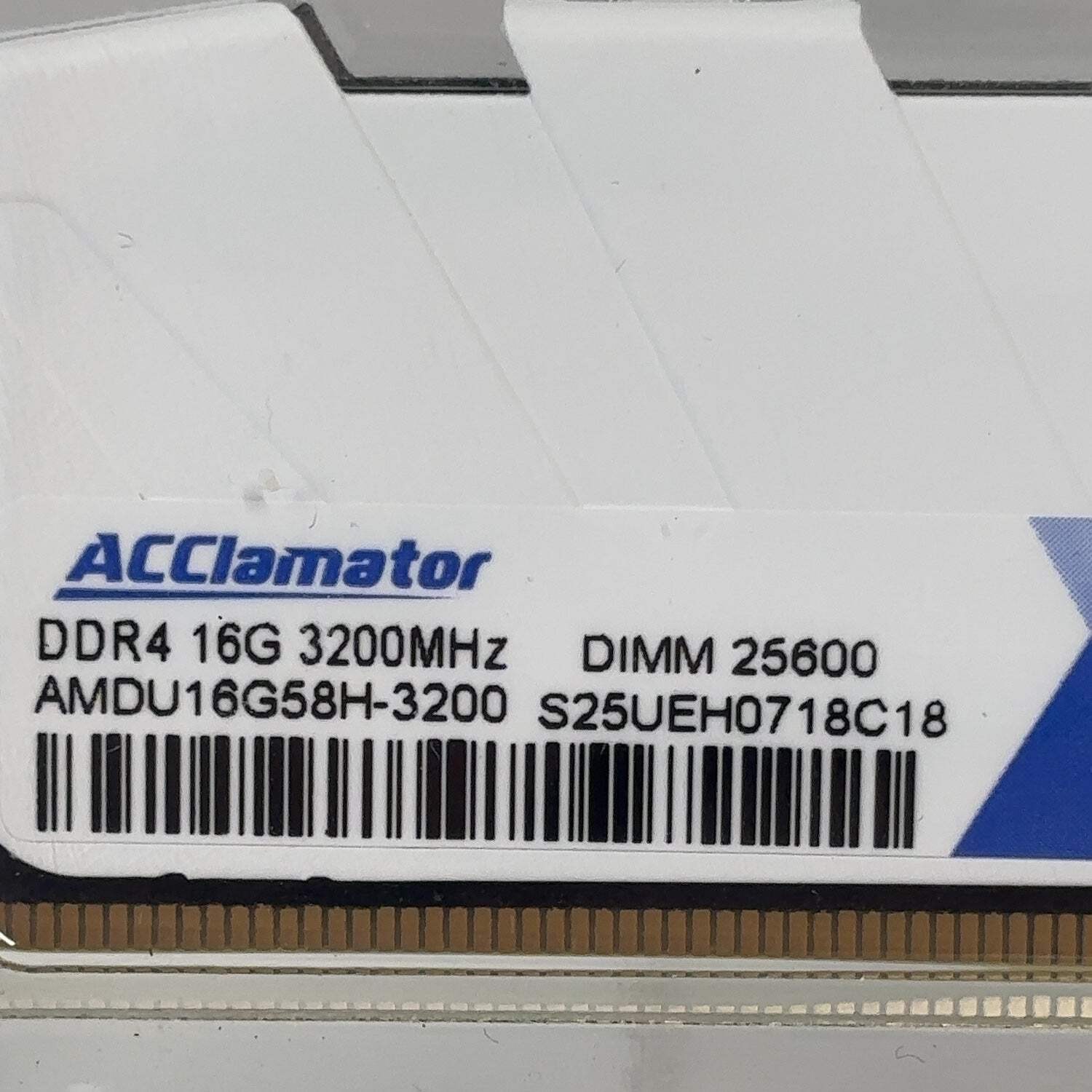 ACClimator Ounce 32GB (2x16GB) RAM DDR4 3200MHz S25UEH0718C18