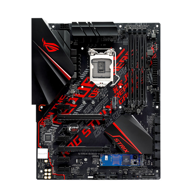 FOR ASUS ROG STRIX B360-H GAMING/OPTANE Socket 1151 64GB HDMI DVI-D Ｍotherboard