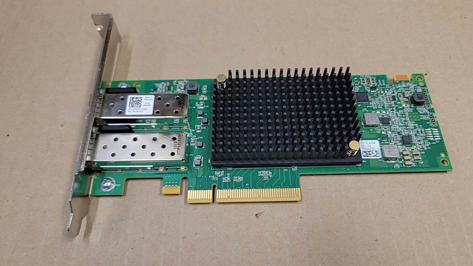 Dell LPe35002 Dual-Port 32Gb/s FC PCIe x8 Host Bus Adapter 0PD89Y 0HWXG 0MPY10