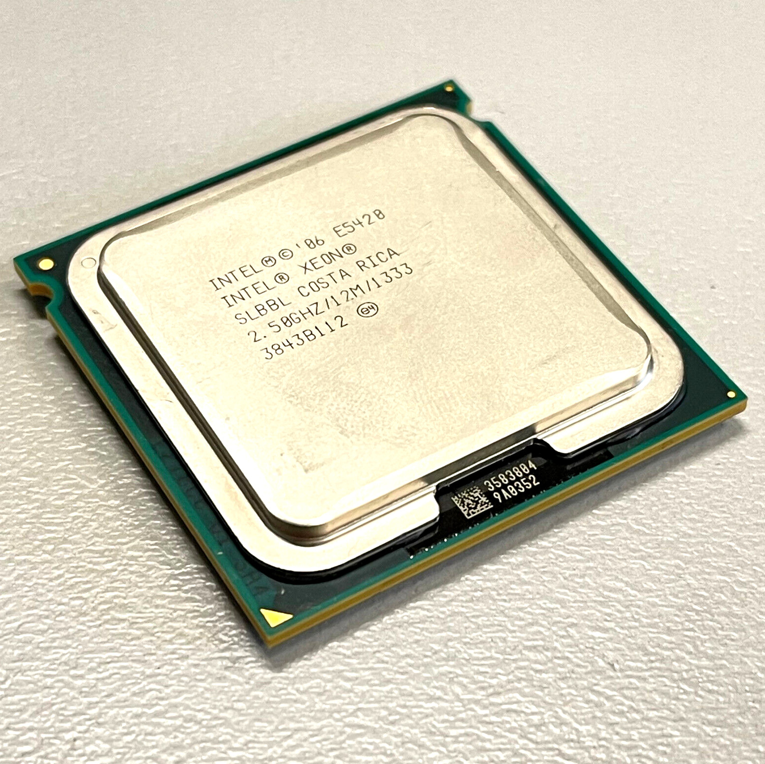 Intel Xeon E5420 Quad Core CPU 2.50GHz 12MB L2 Cache Socket 771 Processor SLBBL