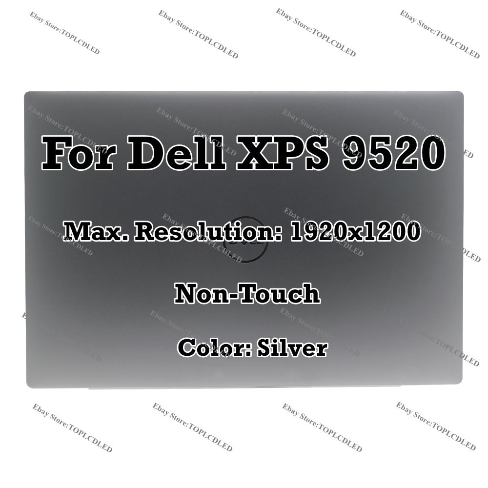 LCD Screen Assembly Complete Display Panel Dell XPS 15 9520 P91F 169WD 0169WD