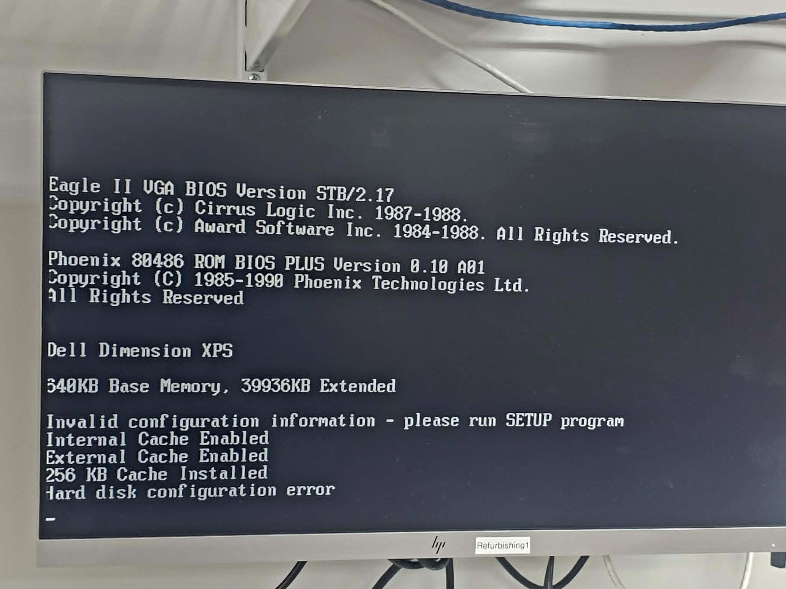 Very Rare Early Dell Dimension XPS 486 Desktop Motherboard ISA VLB 40MB Posts