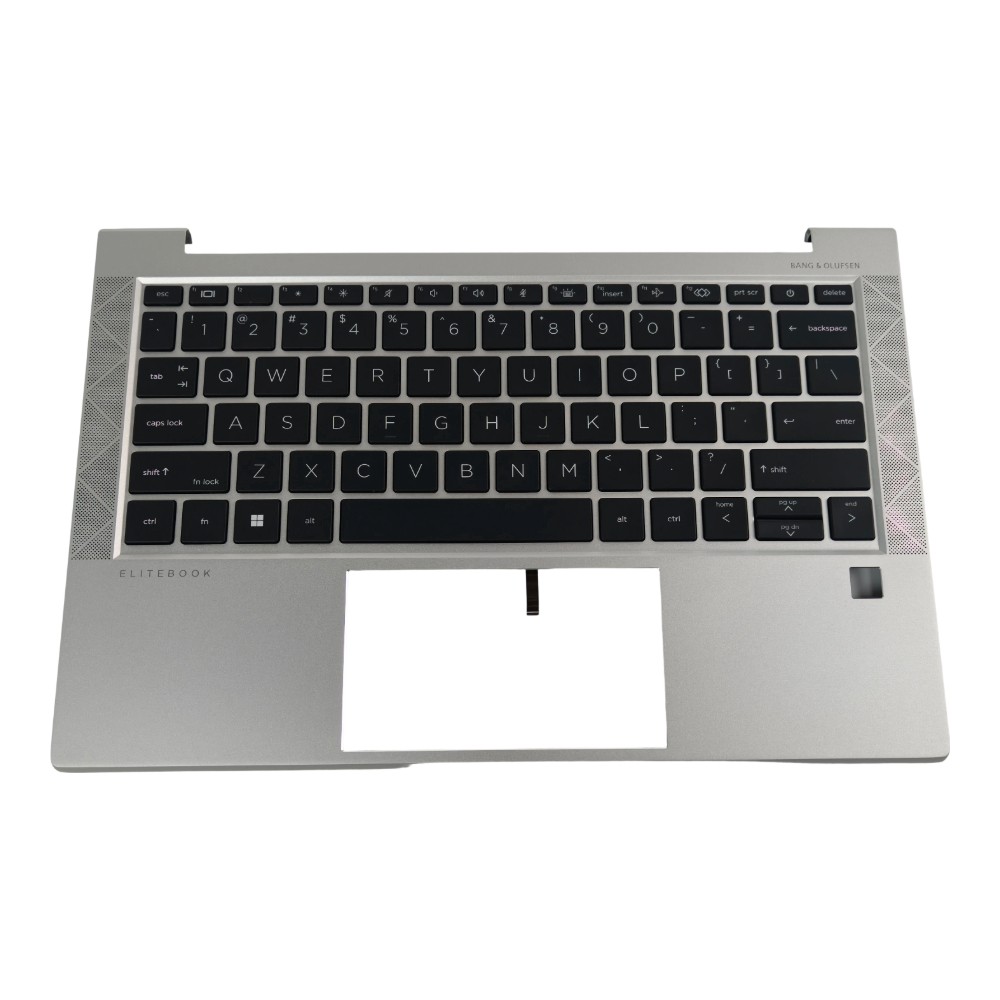 M21674-001 13.3in For HP EliteBook 735 G7 830 G7 Palmrest White Backlit Keyboard