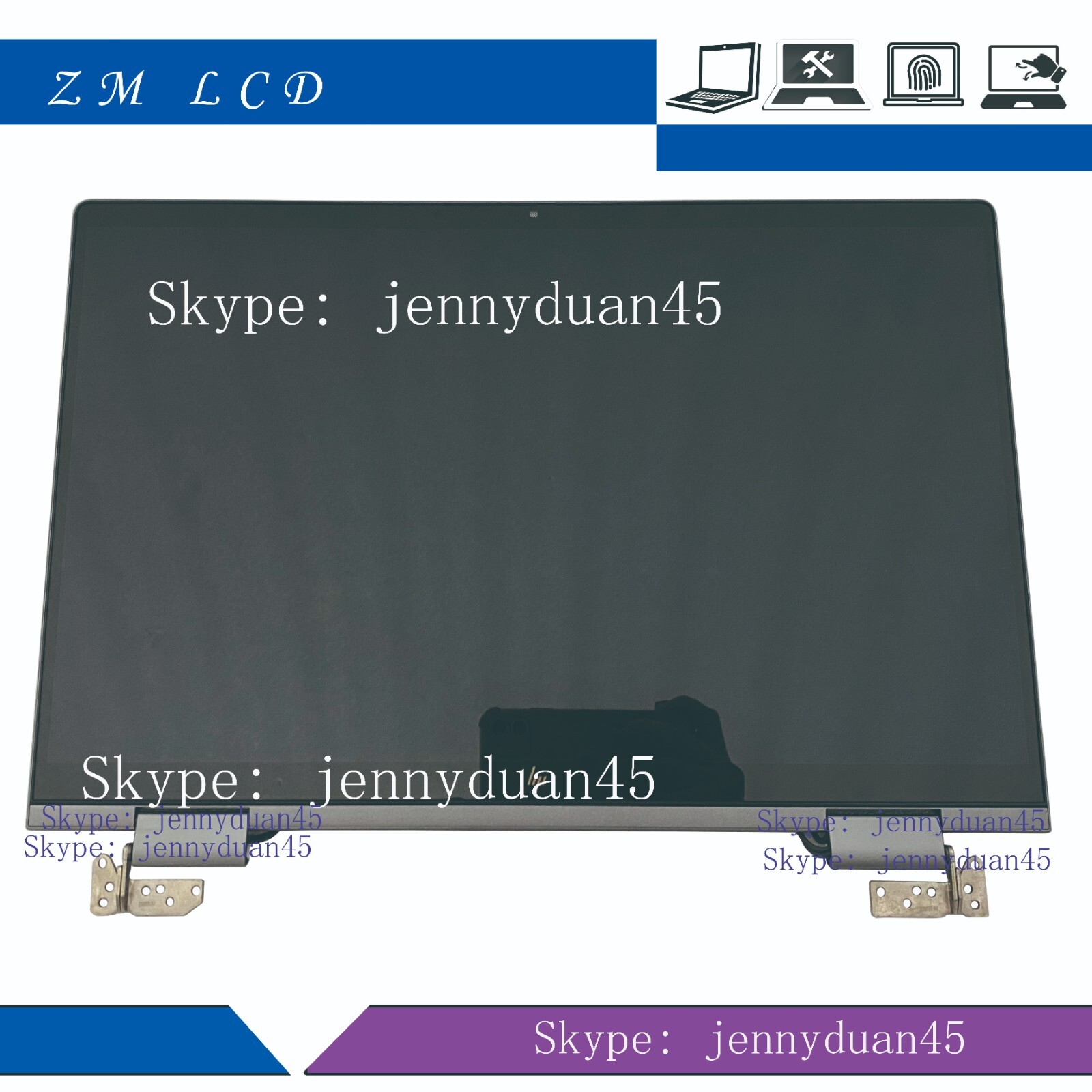 HP Envy x360 15-FE1000NR 15-FE1097NR 15-FE N84677-001 FHD Touch Screen Hinge Up