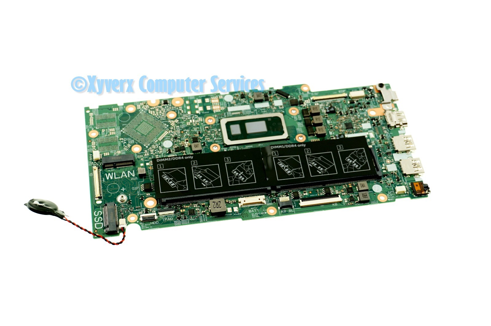 M1VNT DELL MOTHERBOARD INTEL I7-10510U INSPIRION 14 5491 P93G (AE510)*