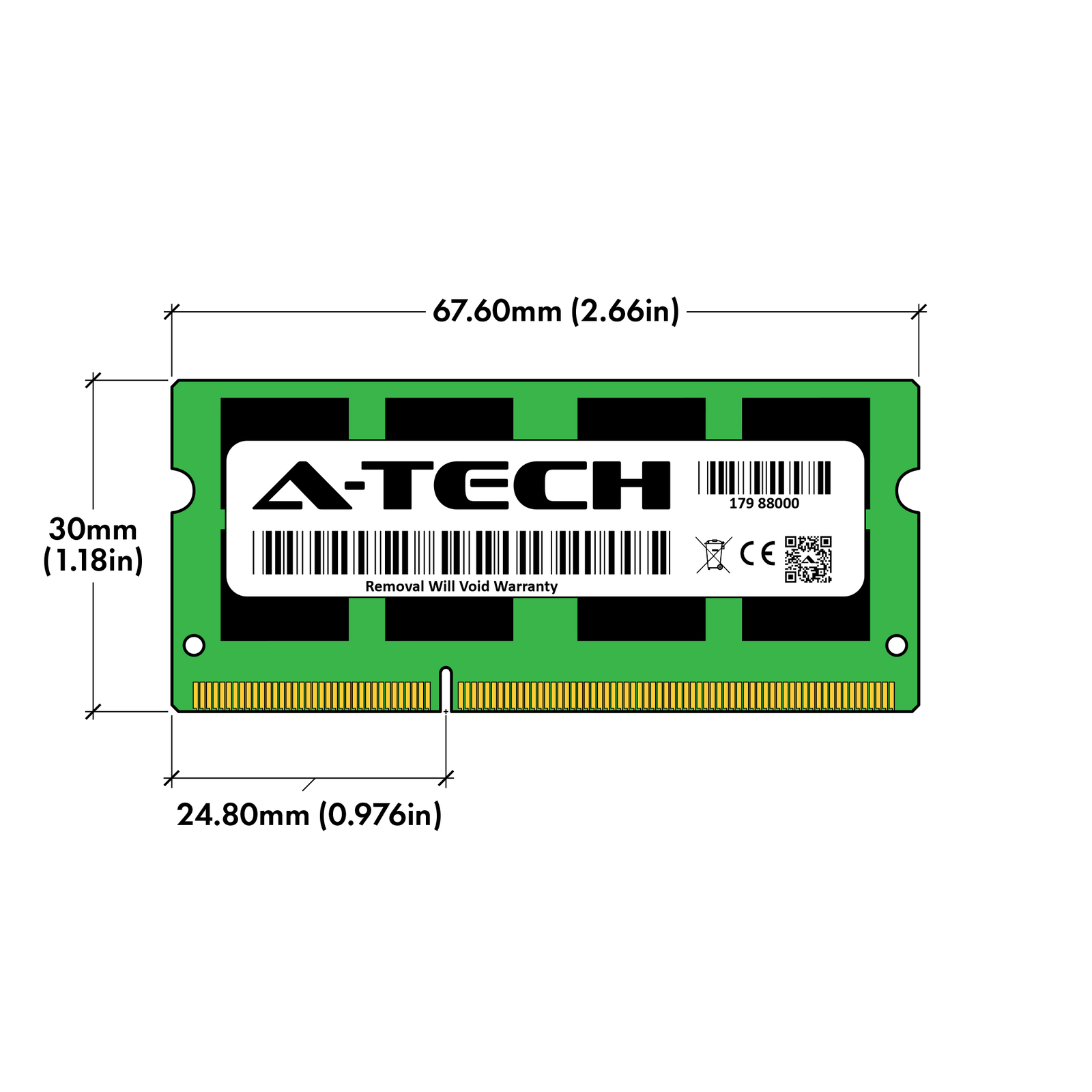 4GB Module MacBook Late 2009 Mid 2010 A1342 MC207LL/A MC516LL/A Memory Ram