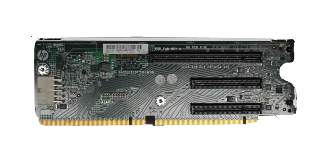 HP Proliant DL380p G8 3-Slot PCI-e Riser Board 662524-001