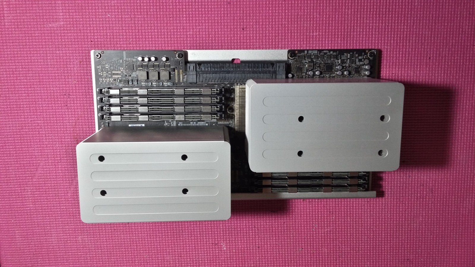 APPLE MAC PRO 5,1 2010 2012 CPU TRAY DUAL XEON 2.93GHZ 6-CORES EACH 64GB RAM