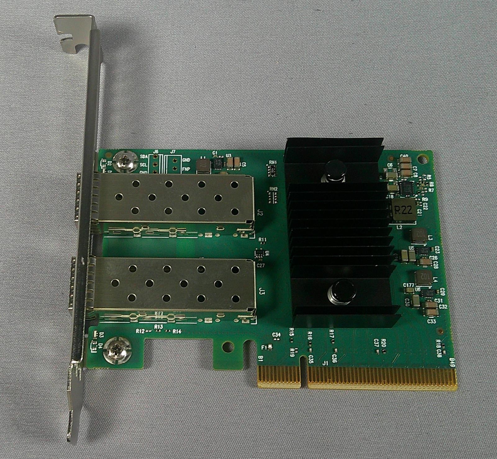 MELLANOX MCX631102AN-ADAT ConnectX-6 Lx Dual Port 25GbE SFP28 **Used Very Good**