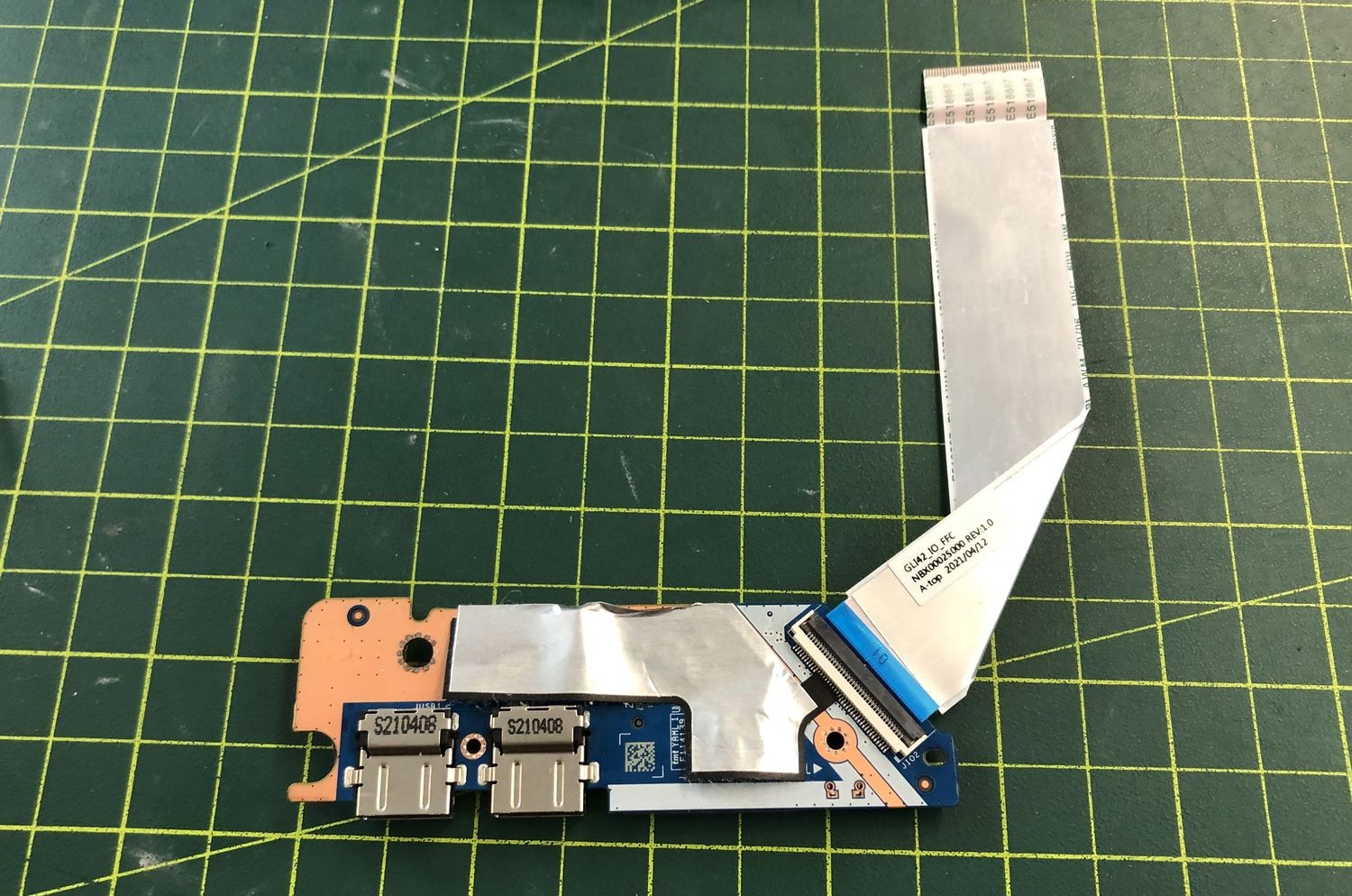 Lenovo IdeaPad 5 Pro 14ACN6 USB Board w/ Cable LS-K481P