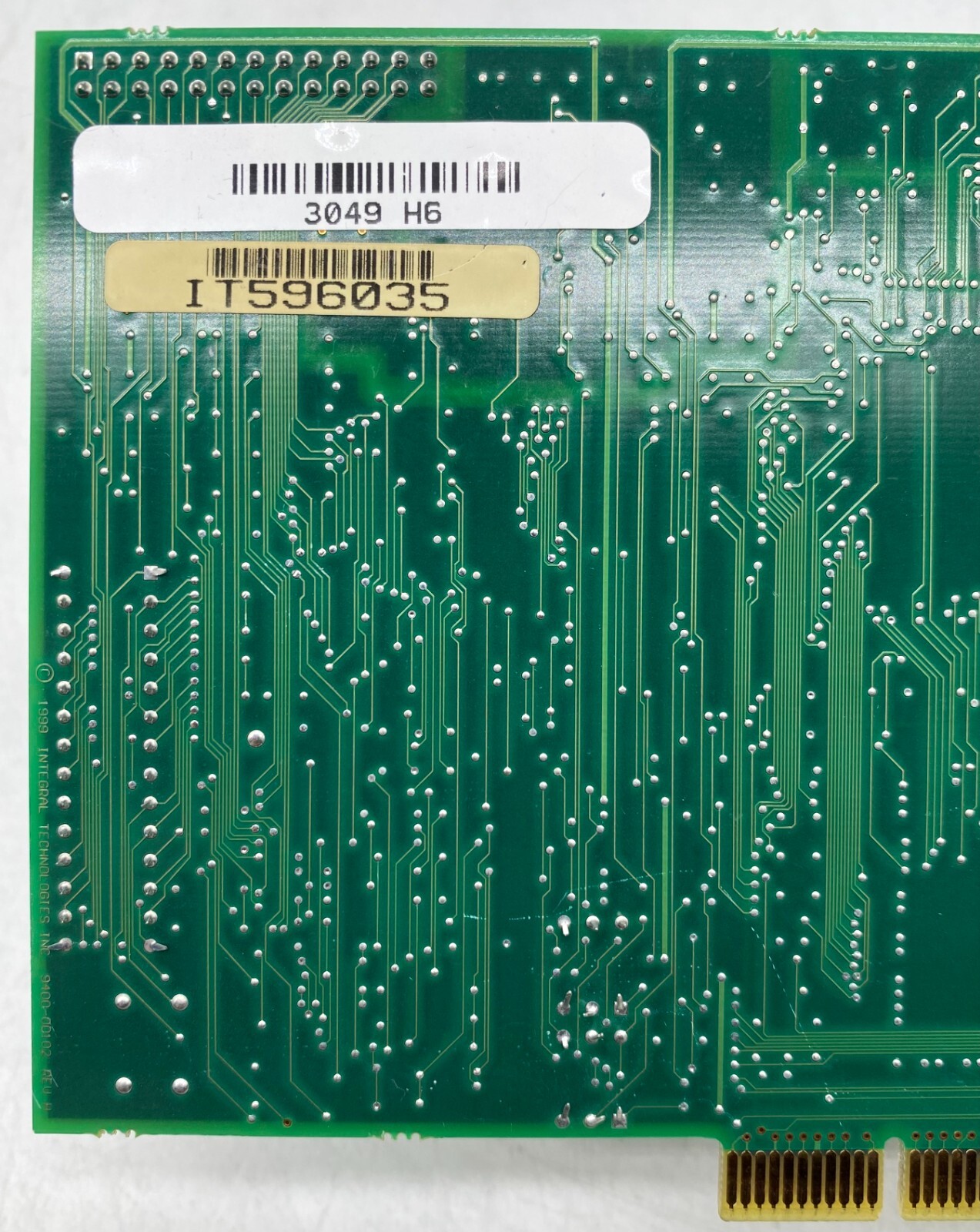 INTEGRAL TECHNOLOGIES 9400-00102 REV. H PCI INTERFACE BOARD