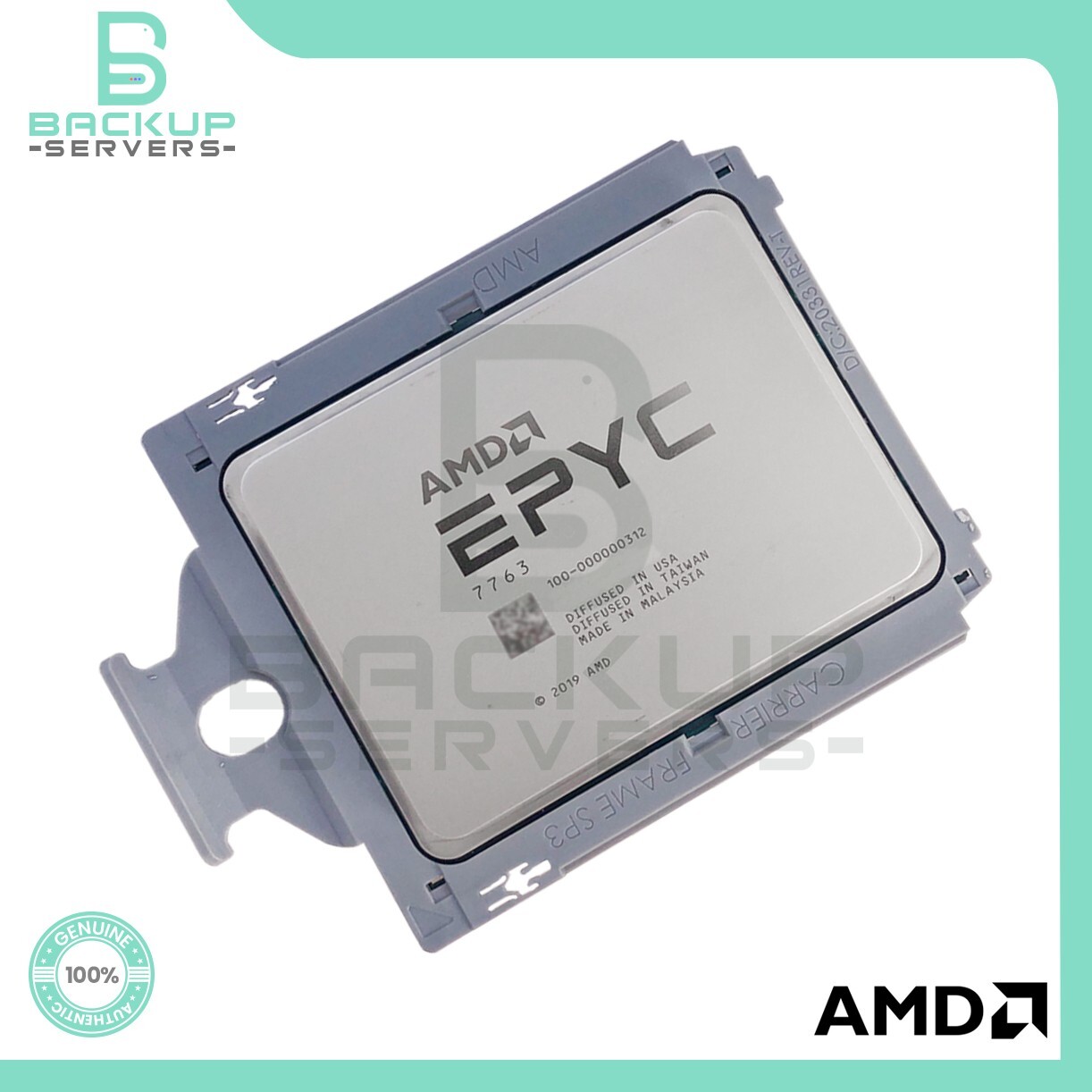 AMD EPYC 7763 64-Core 2.45GHz SP3 256MB 280W Processor *UNLOCKED* 100-000000312
