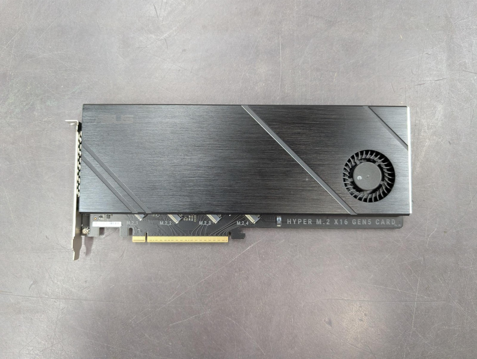 ASUS 90MC08A0-M0AAY0 M.2 x16 PCIe Expansion Adapter Card USED
