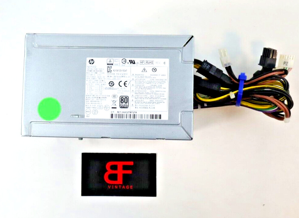 HP Z240 Desktop 400W Power Supply 6 Pin 796416-001 796346-001 90 Warranty EL4577