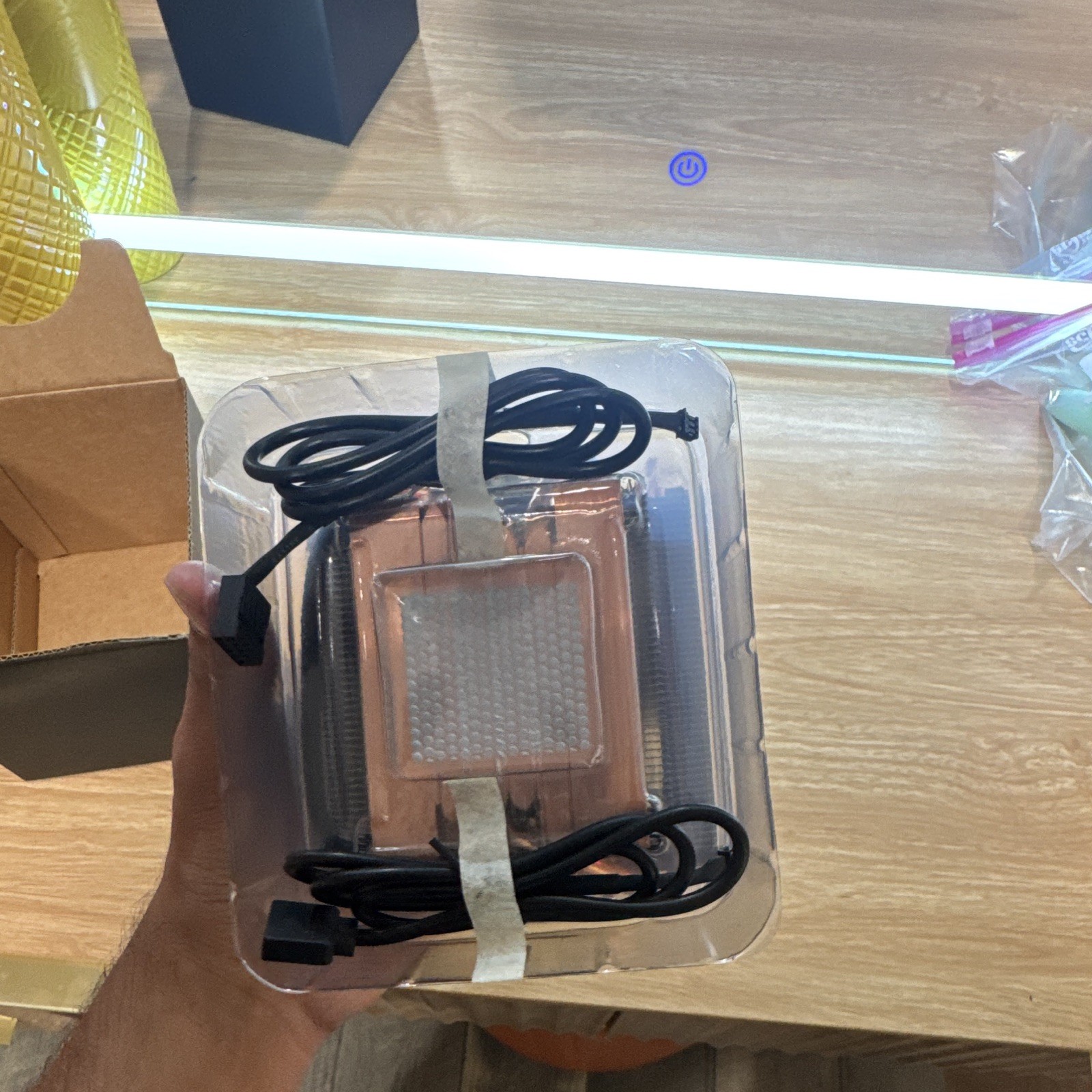 AMD Wraith Prism AM5 CPU Heatsink Fan 4-Pin PWM 92mm 75 CFM 4500RPM