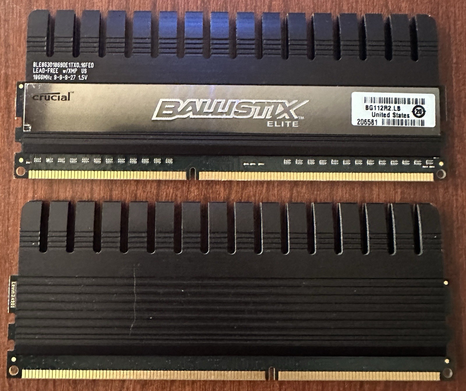 Crucial Ballistix Elite 16GB (2×8) DDR3-1866 Desktop RAM BLE8G3D1869DE1TX0.16FED