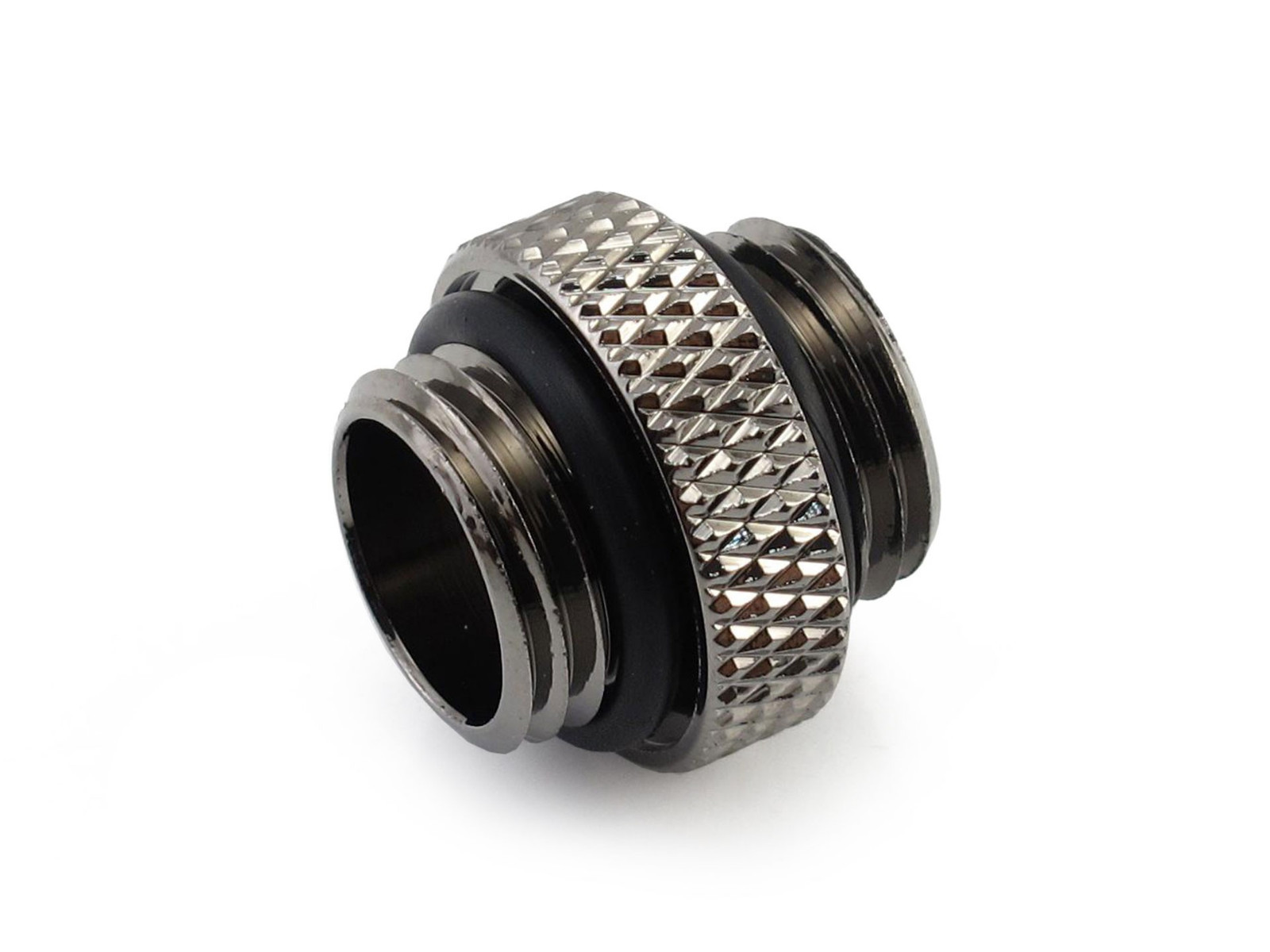 XSPC G1/4″ 5mm Male to Male Fitting – Black Chrome Finish