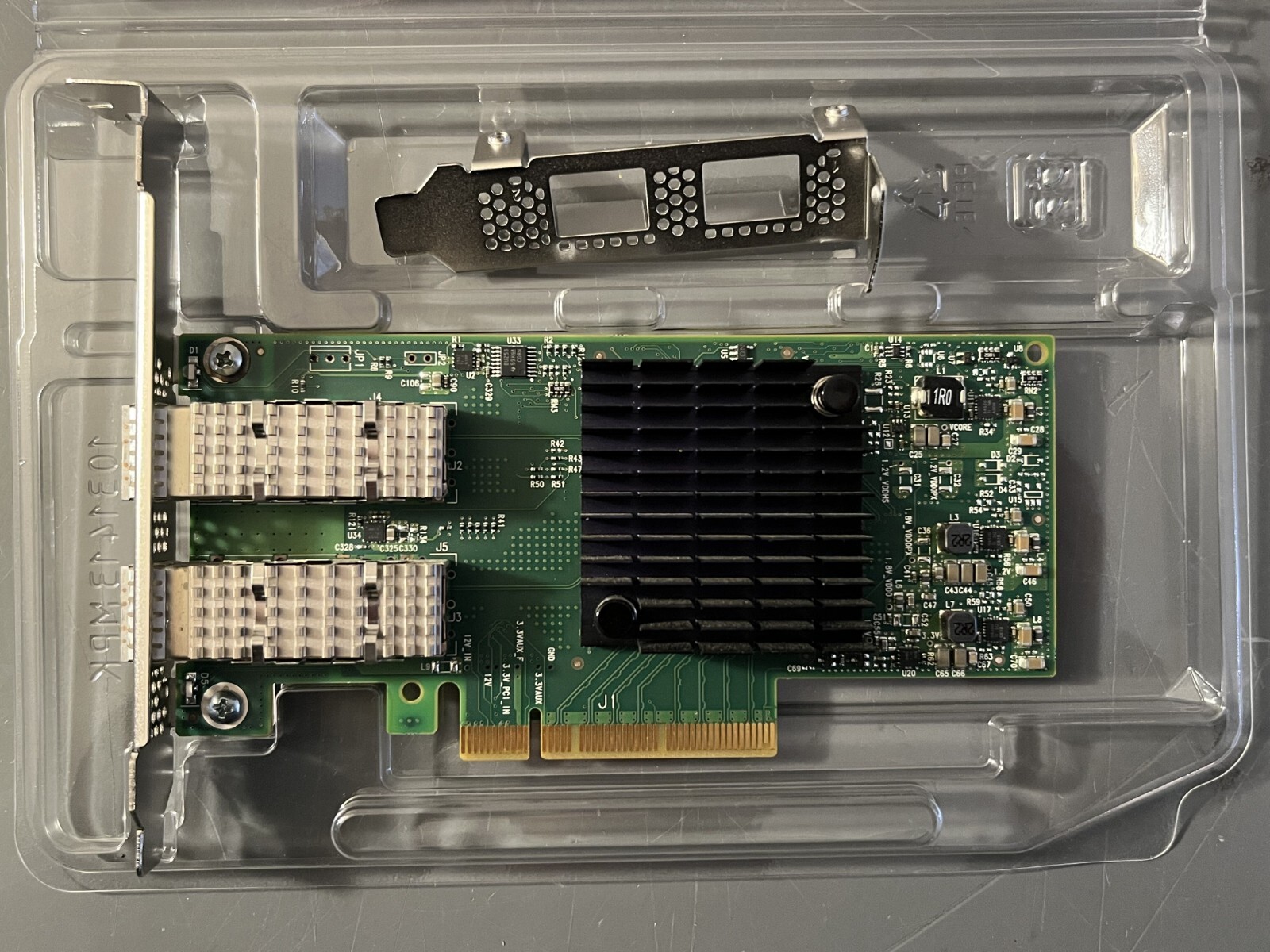MCX4121A-ACAT Mellanox CX4121A ConnectX-4 25GbE Dual-Port SFP28 Network card
