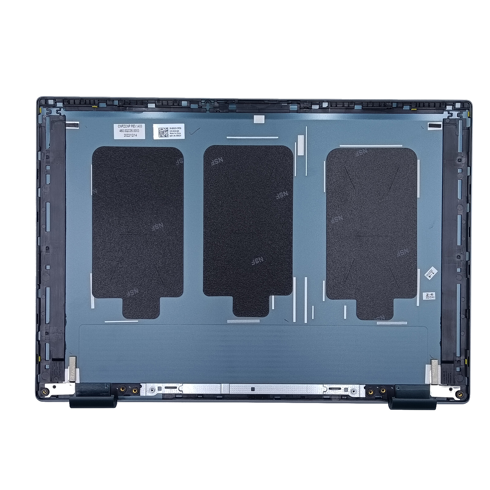 LCD Back Cover w/ bezel hinges For DELL Inspiron 16 Plus 7620 7625 0K9G5V K9G5V