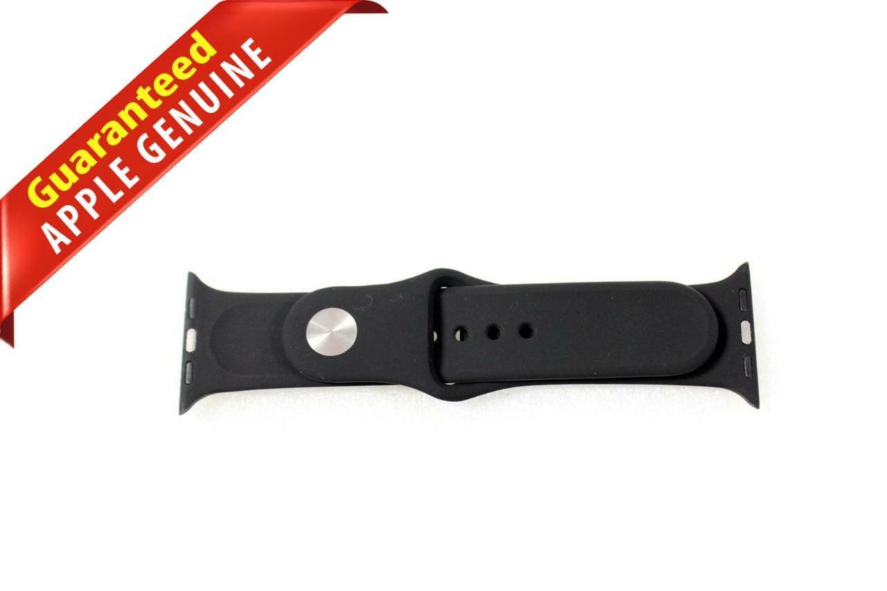 Apple Watch 38mm Black Sports Band 316L Space Grey Stainless Steel Pin MJ4F2ZM/A