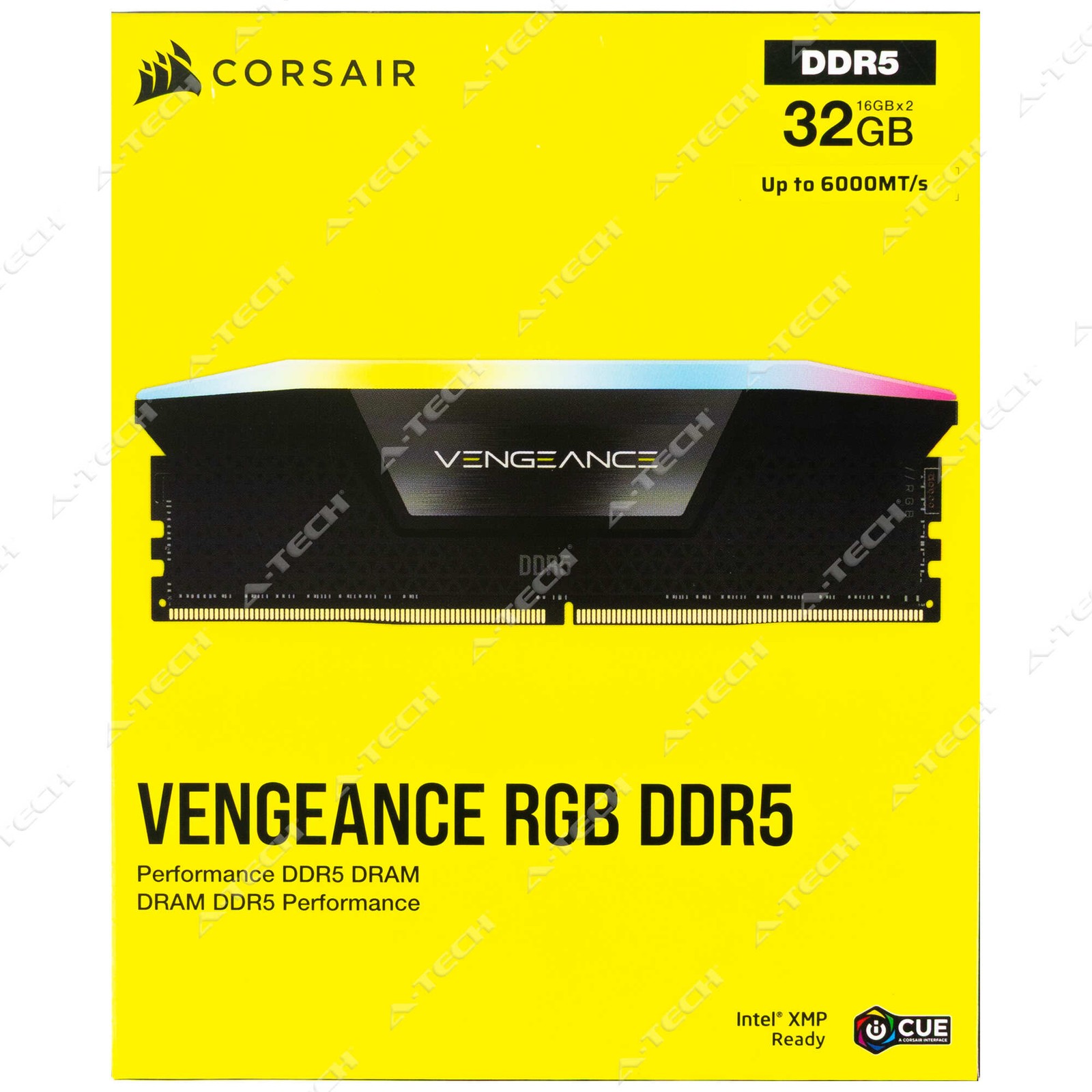 Corsair 32GB 2x16GB DDR5 Factory Sealed Desktop Memory RAM (CMH32GX5M2E6000C36K)