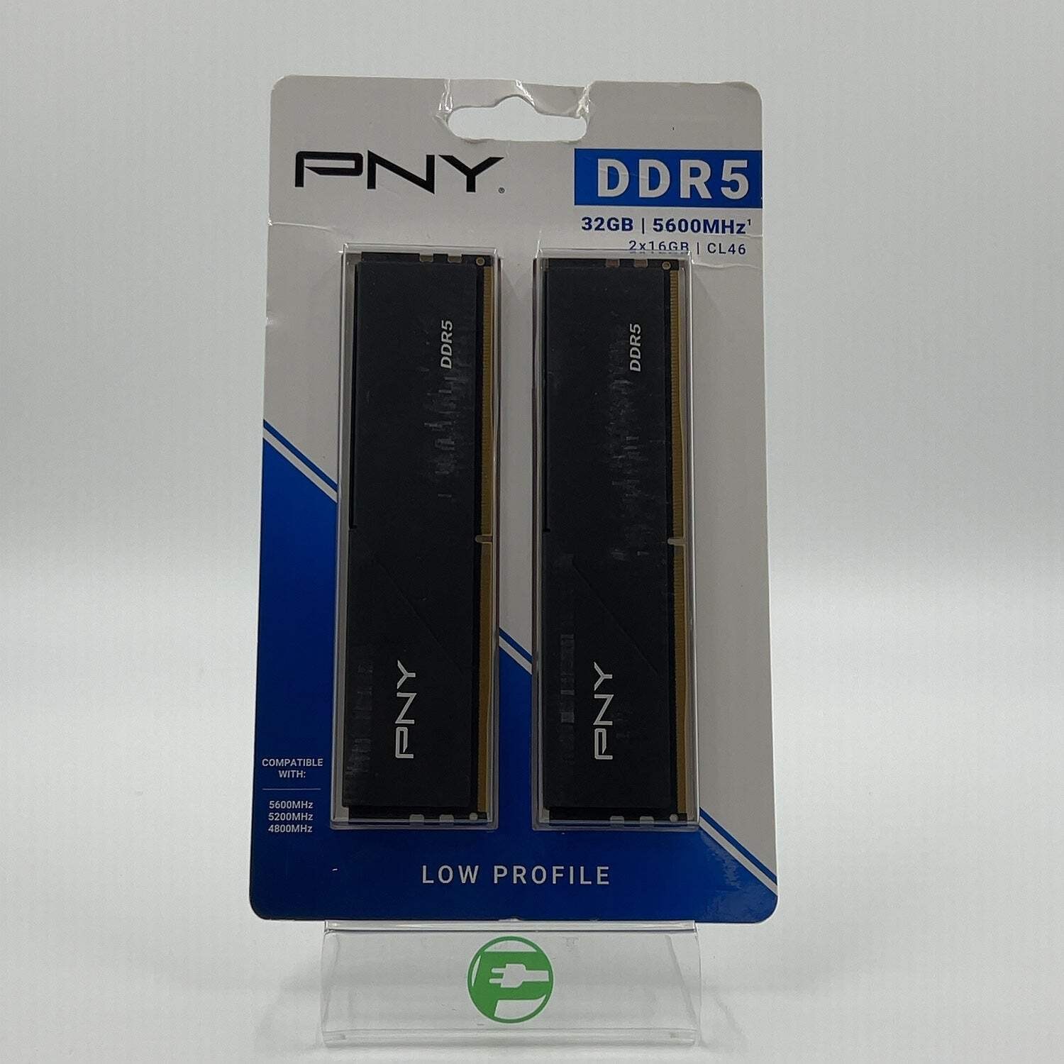 New PNY Low Profile 32GB (2x16GB) RAM DDR5 5600MHz MD32GK2D5560046XRW