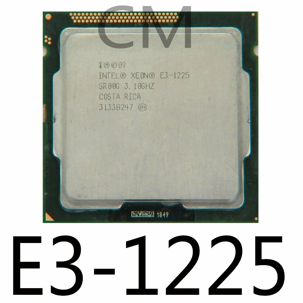 Intel Xeon E3-1225 3.1GHz (3.4GHz) 6MB 5.0GT/s SR00G LGA1155 CPU Processor