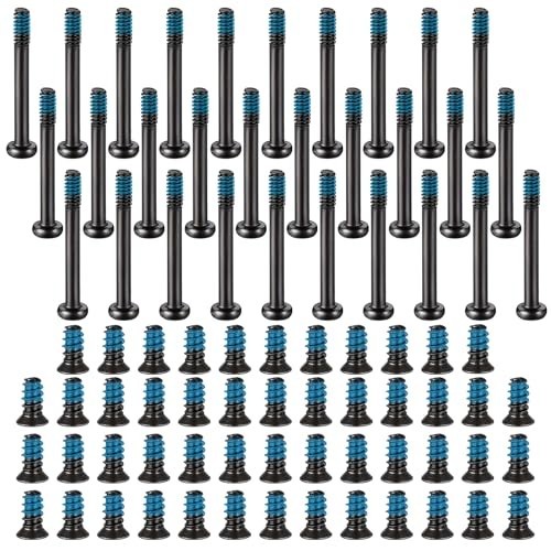 80 Pcs Pc Fan Screws Kit Case Fan Screws 30Pcs #6-32X30Mm 50Pcs M5X10Mm