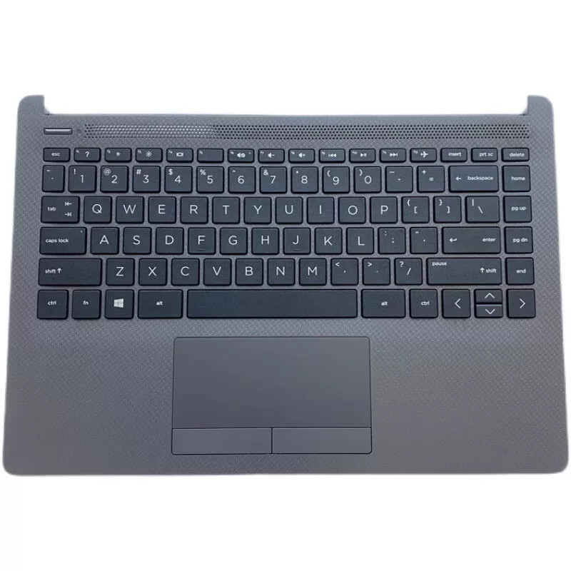 M23367-001 FOR HP 240 245 246 G8 14-CF DK Black C Shell Palmrest Keyboard Touch