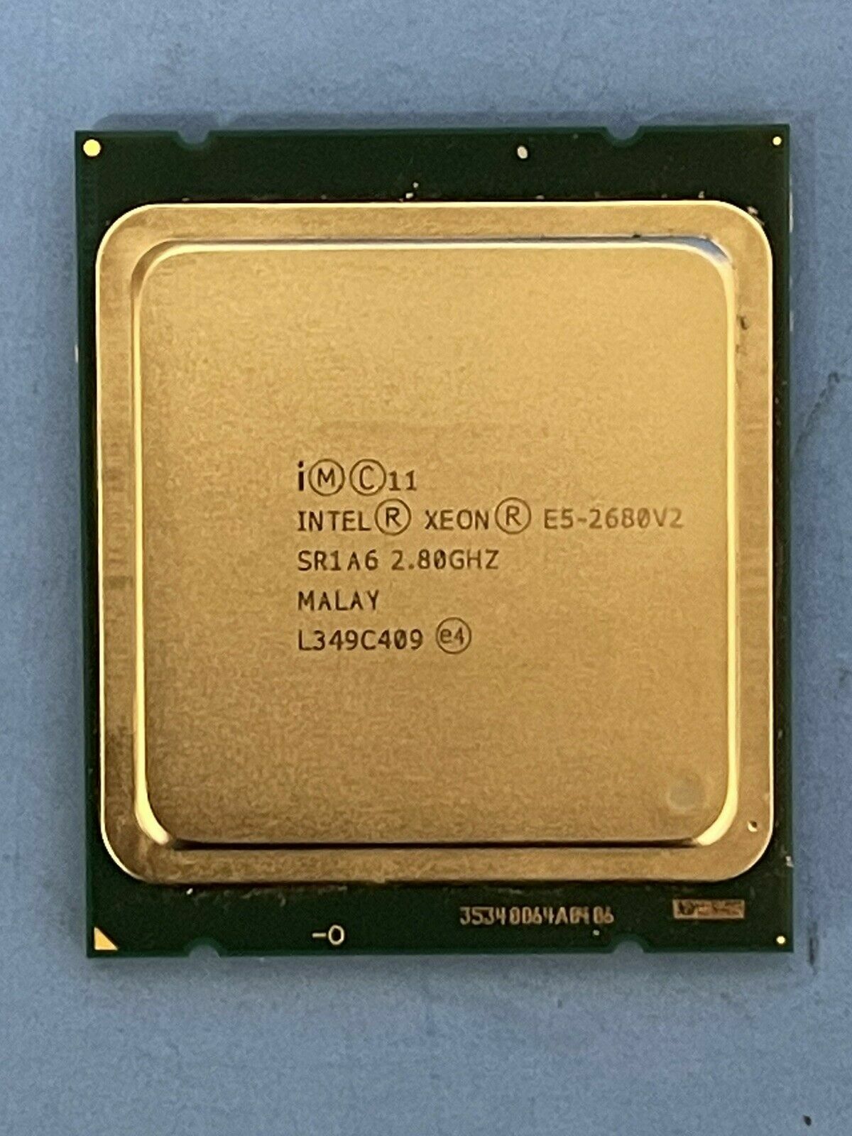 LOT OF 2 Intel Xeon E5-2680V2 2.8GHz 10 Core (SR1A6) Processor CPU