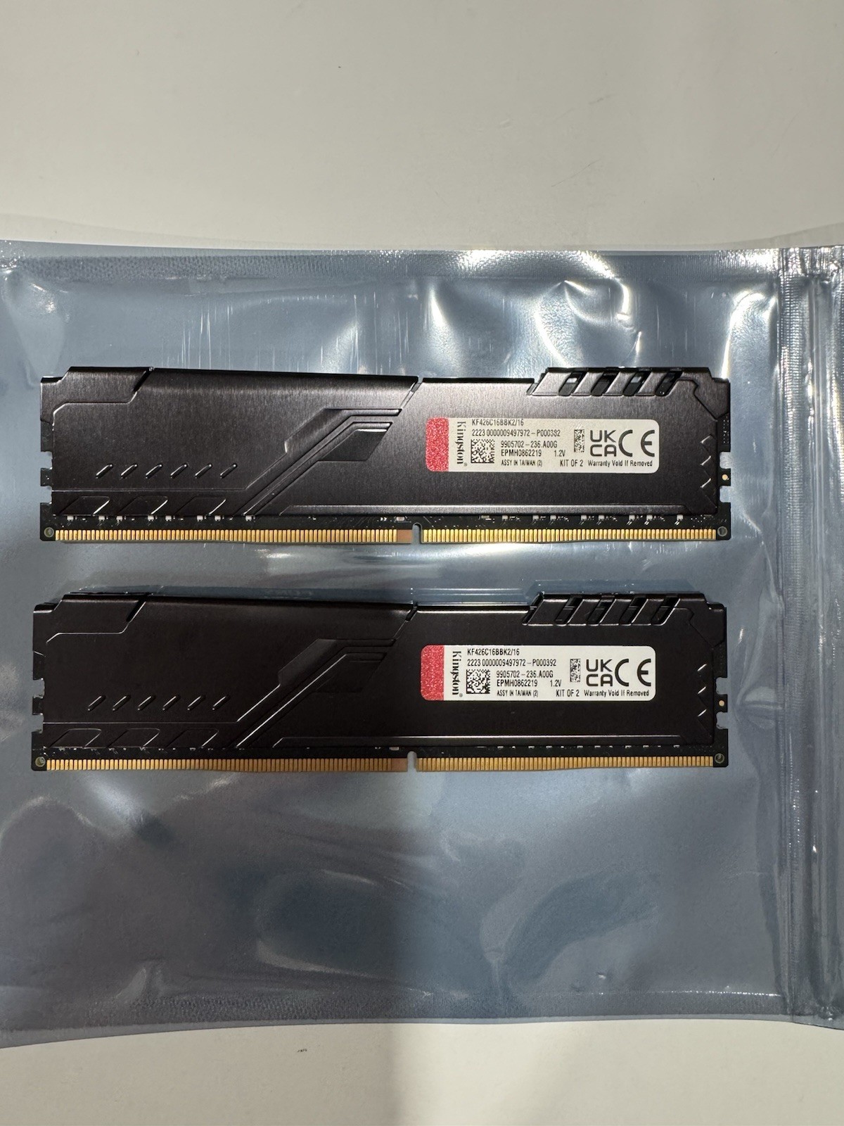 Kingston FURY Beast 16GB (2x8GB) RAM DDR4 2666MHz KF426C16BBK2/16
