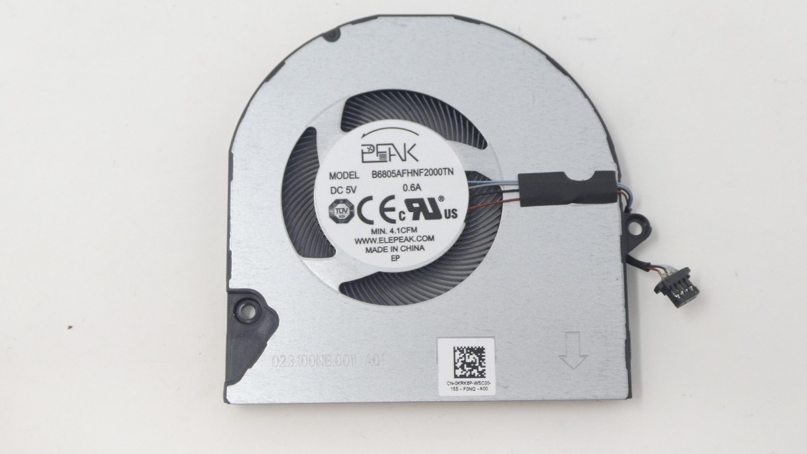 Dell Inspiron 5510 5410 7415 CPU Cooling Fan – KRK6P