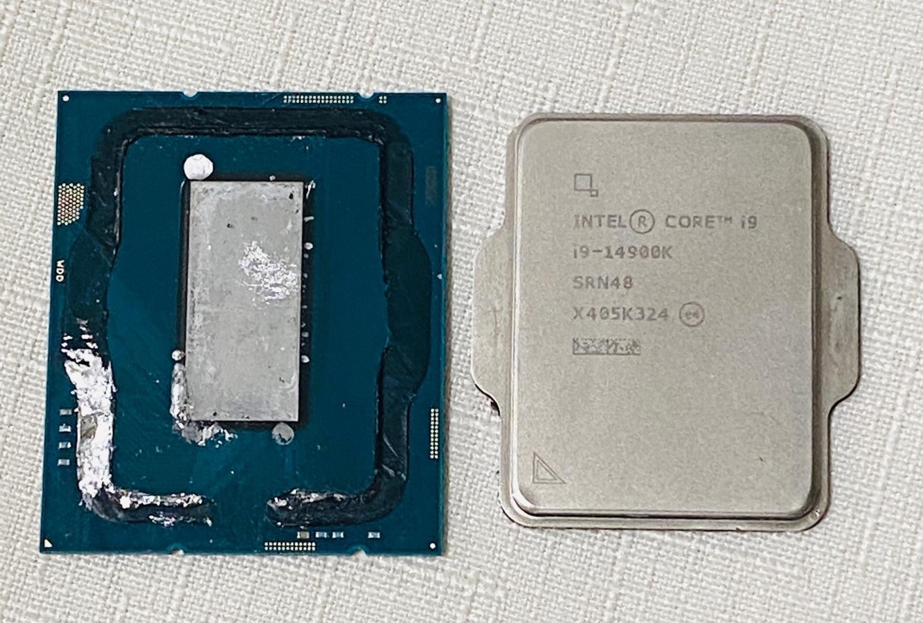 For Parts – Non Working DELIDDED Intel Core i9-14900K Desktop Processor- READ