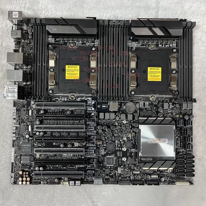 For ASUS WS C621E SAGE Workstation Motherboard Intel C621 LGA 3647 DDR4 Tested