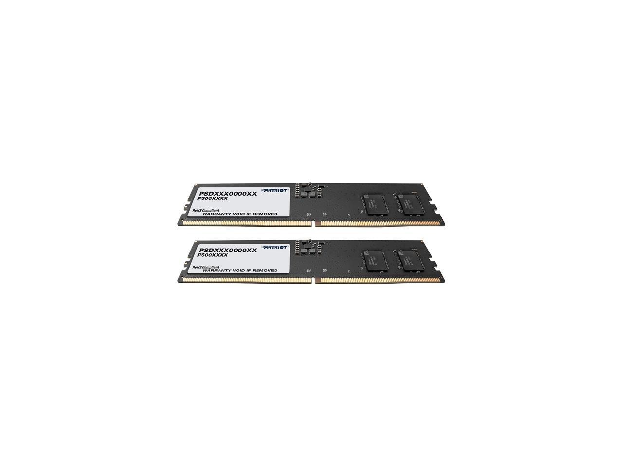 Patriot Signature Line 32GB (2 x 16GB) 288-Pin PC RAM DDR5 4800 (PC5 38400)