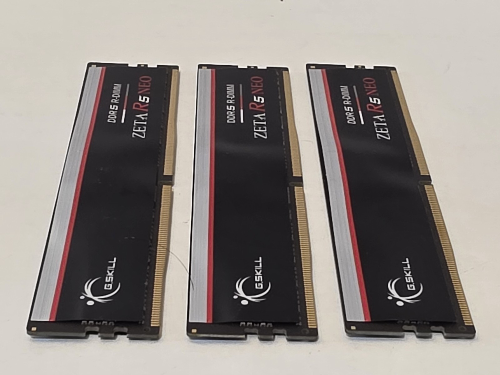 G. Skill ZETA R5 NEO 144GB (3×48GB) DDR5‑6400 RDIMM AMD EXPO READY – PREOWNED
