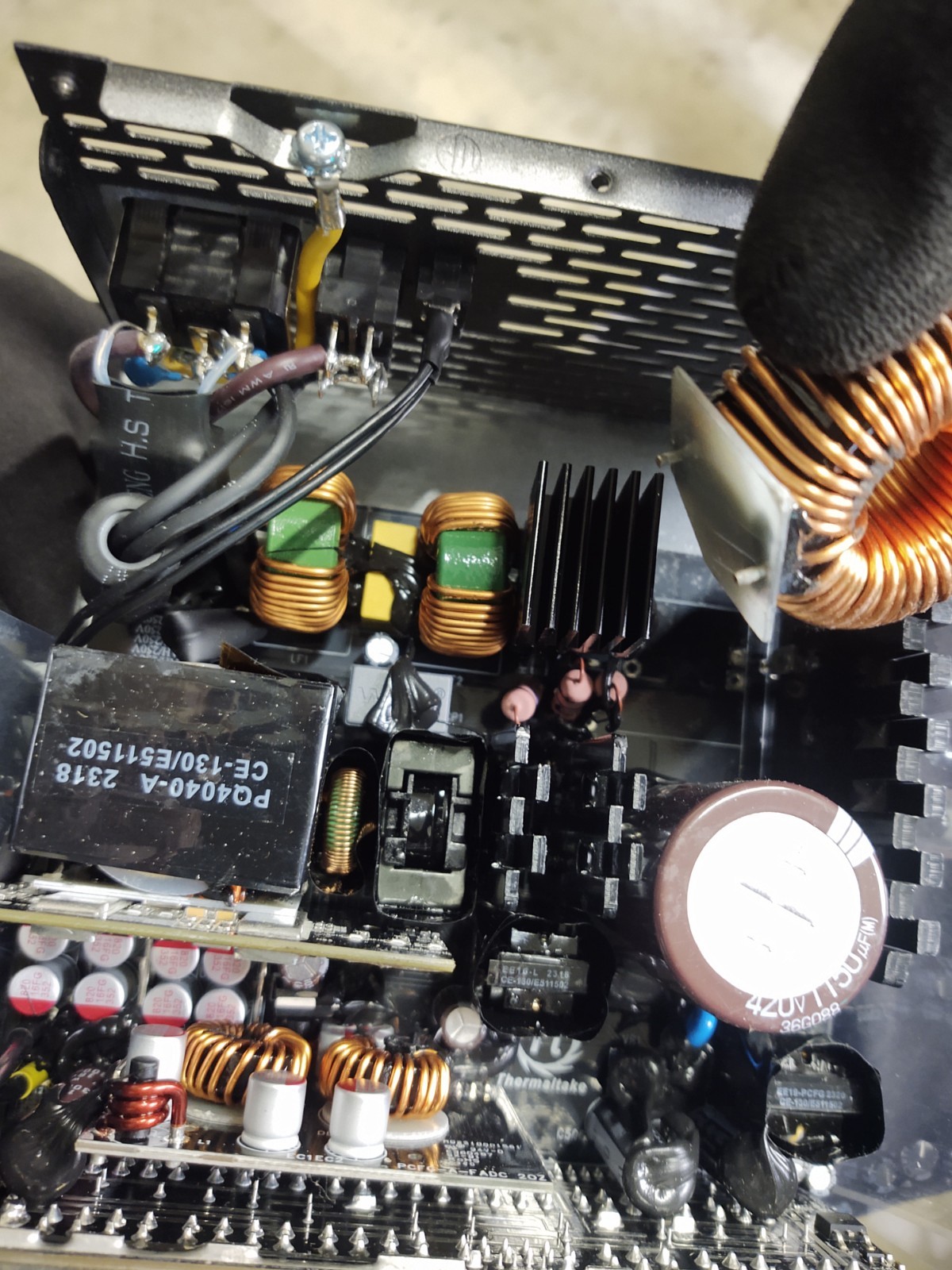 Thermaltake Toughpower GF3 1200W 80+ Gold Fully Modular PSU For Parts Repair