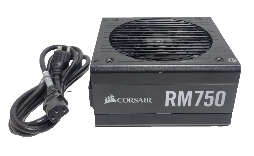 Corsair RM750 Gold Fully Modular power Supply CP-9020195/75-003893 RPS0119