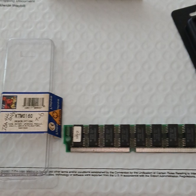Kingston KTM0160 16MB 72-Pin SIMM FPM RAM 60ns Memory Upgrade Module