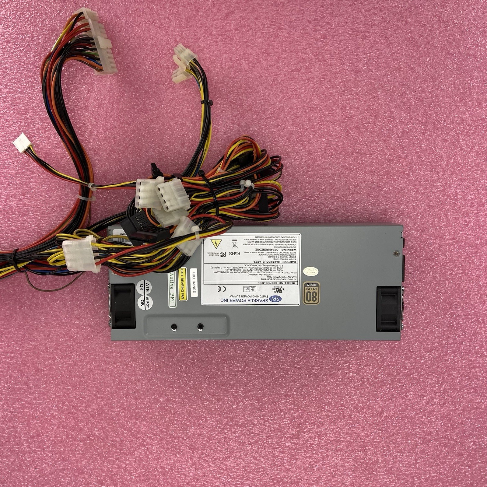 Sparkle SPI700U4BB-B204 700W 80 Plus Bronze Power Supply