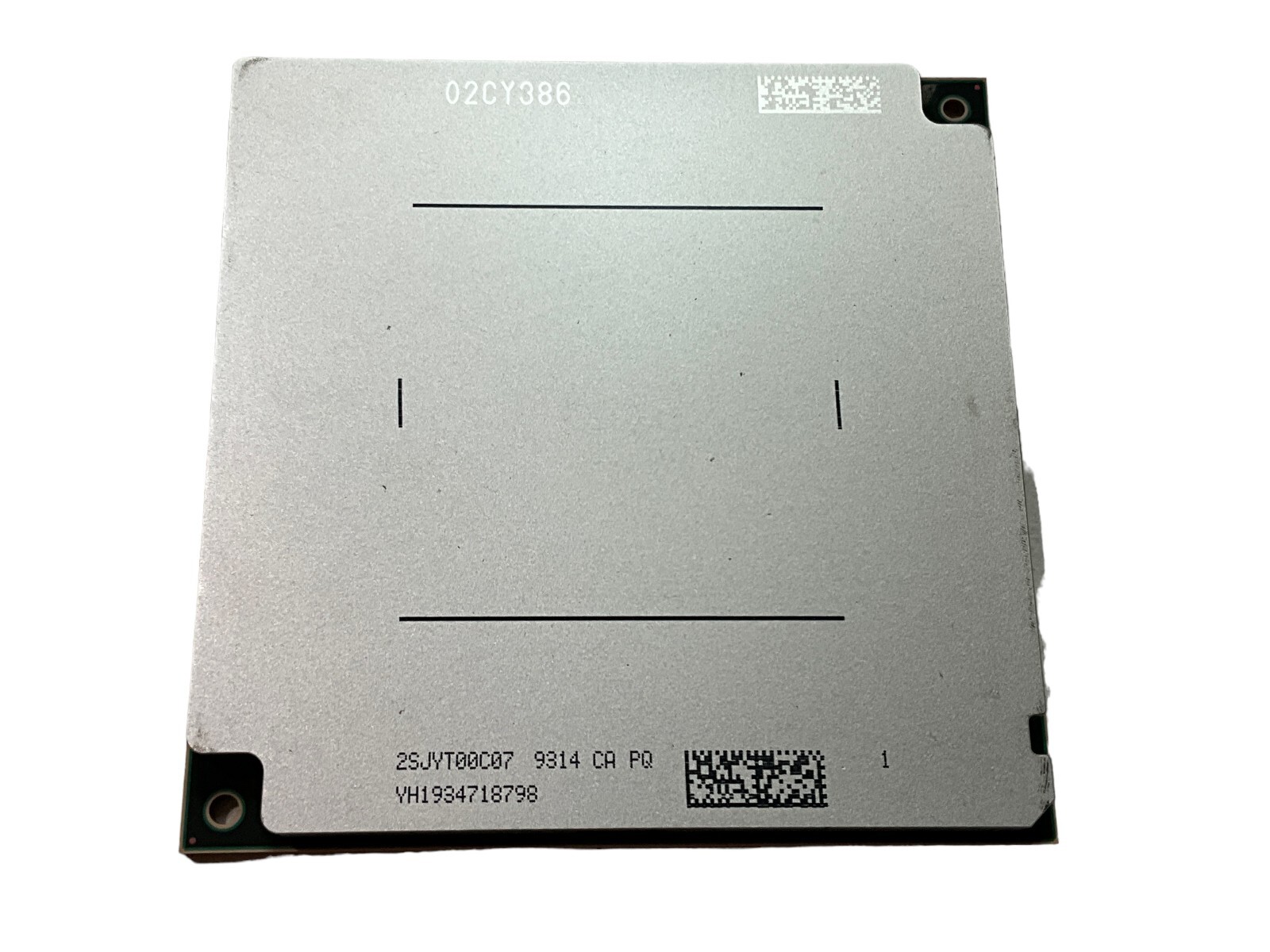 IBM Power9 CPU Processor Module 02CY386 CLEAN WORKING PULL