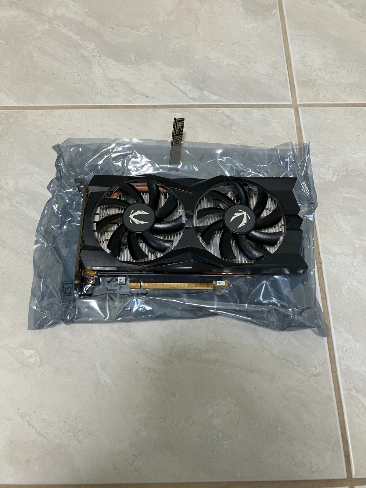ZOTAC GeForce GTX 1660 Twin Fan 19 BIT 6GB GDDR5 (ZT-T16600K-10M)