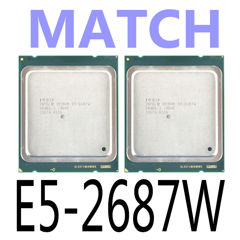E5-2687W intel Xeon V2 E5-2690 E5-2690 V2 CPU Processor Used